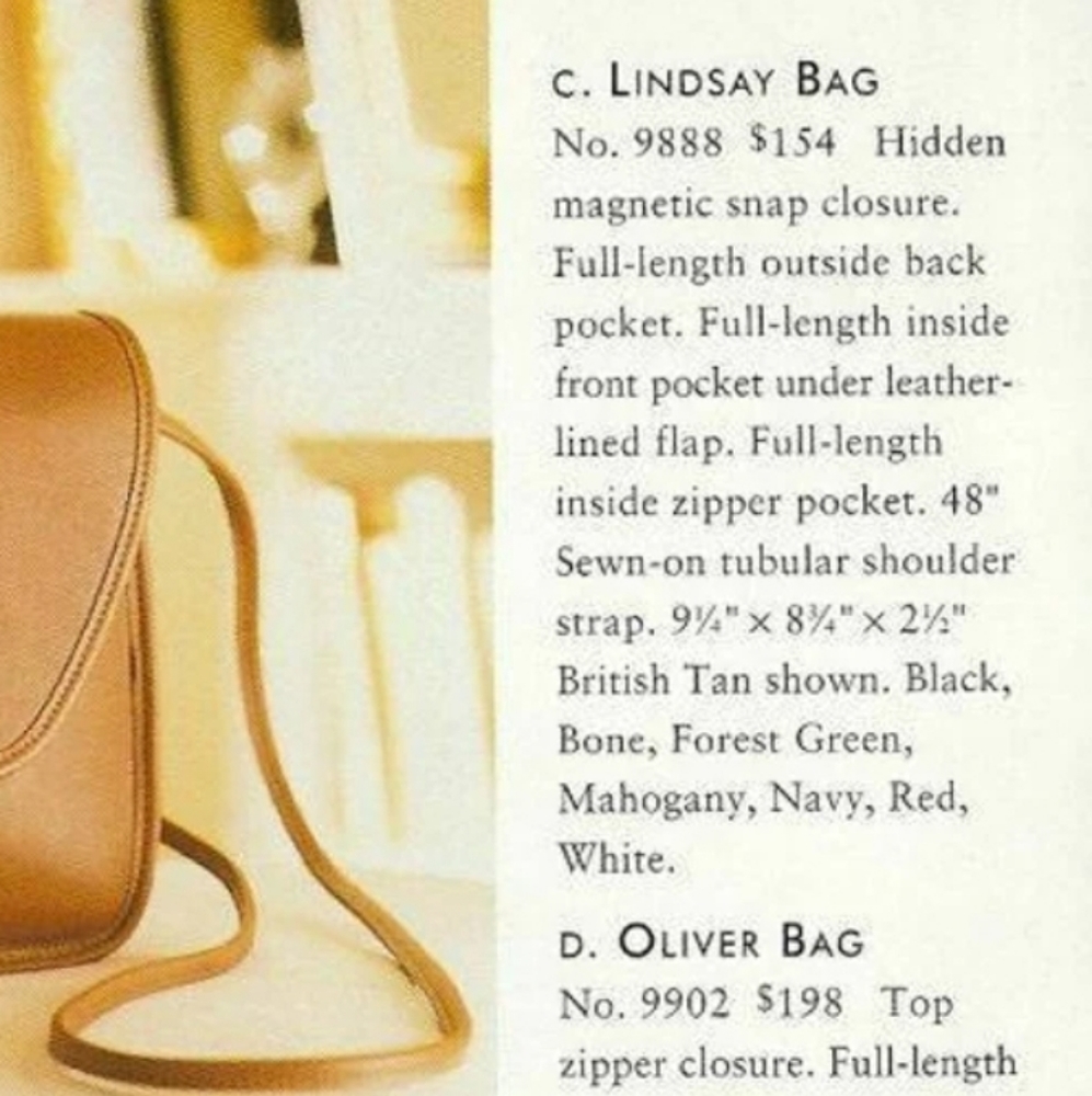 Vintage Coach Lindsay Pre 1994 🇺🇸 - Picture 9 of 9